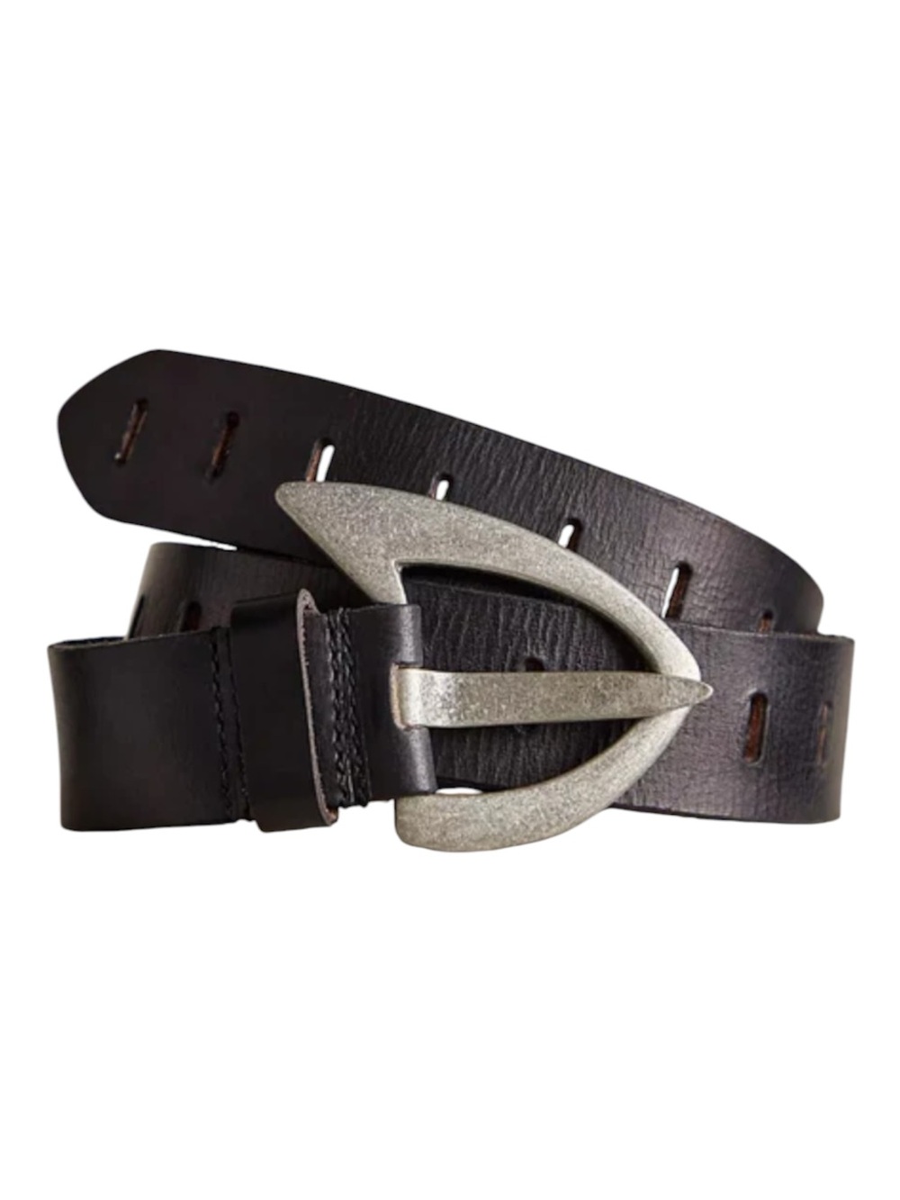 FREE PEOPLE New Black Noa Belt Leather Astro Size Medium Large